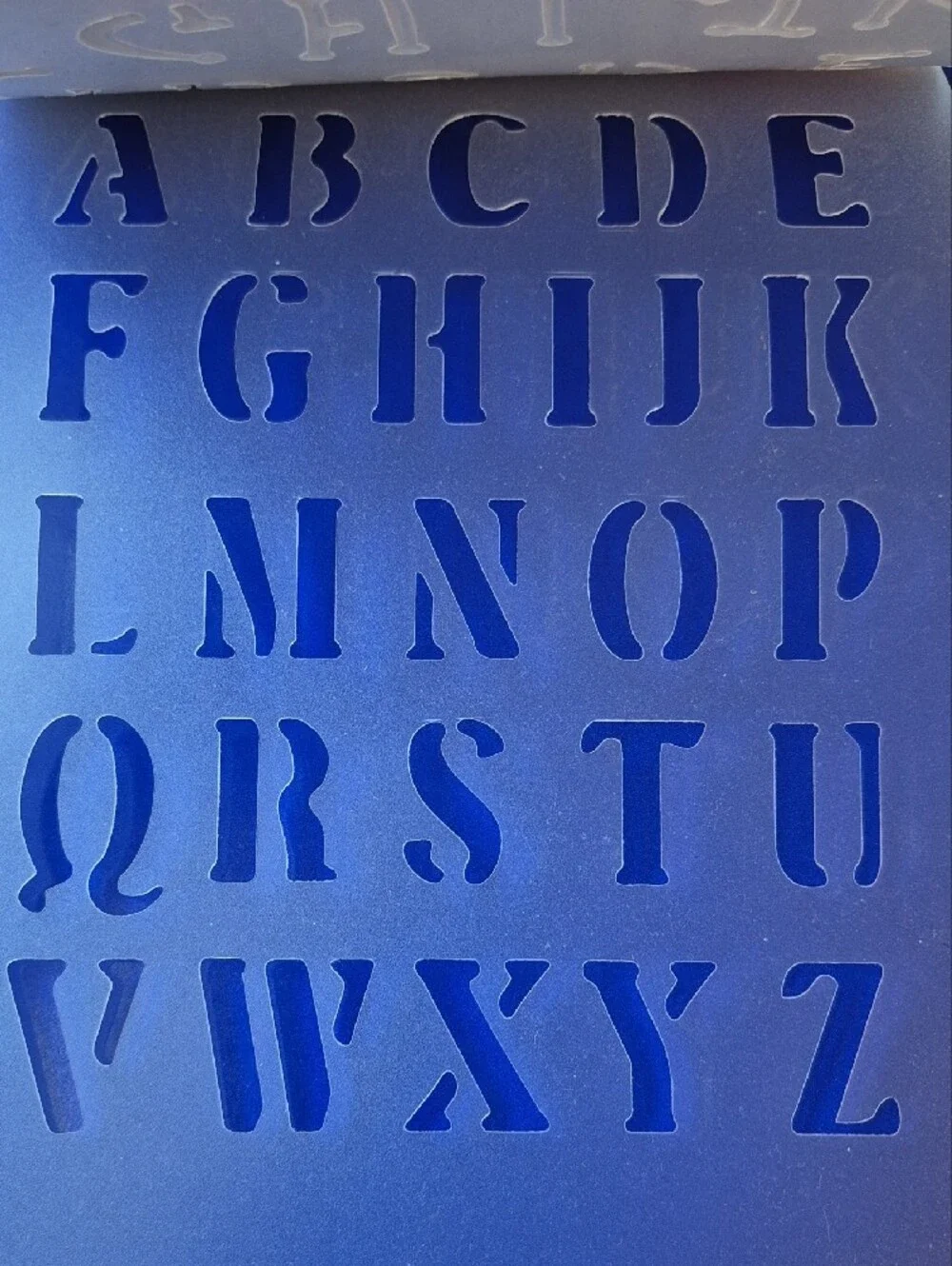 NWT Plaid FolkArt Alphabet Letter Stencil Sheet Value Pack